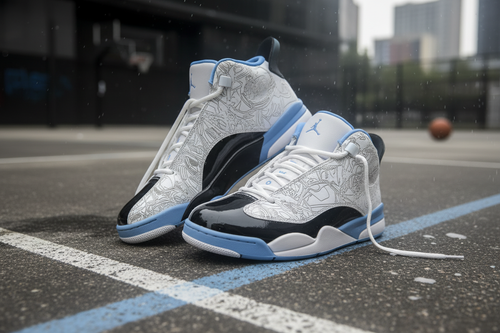 Air Jordan Dub Zero sneakers in lifestyle setting