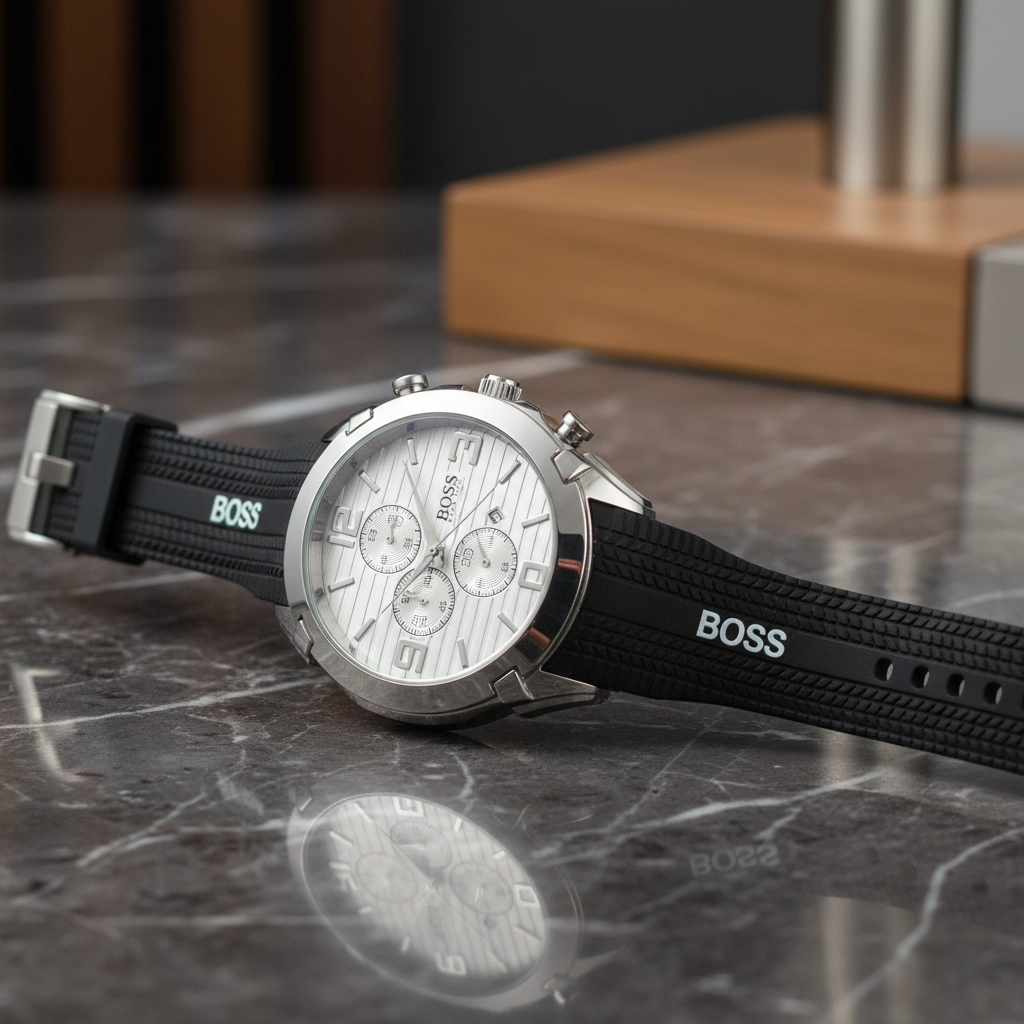 Boss Watch in Sophisticated Setting